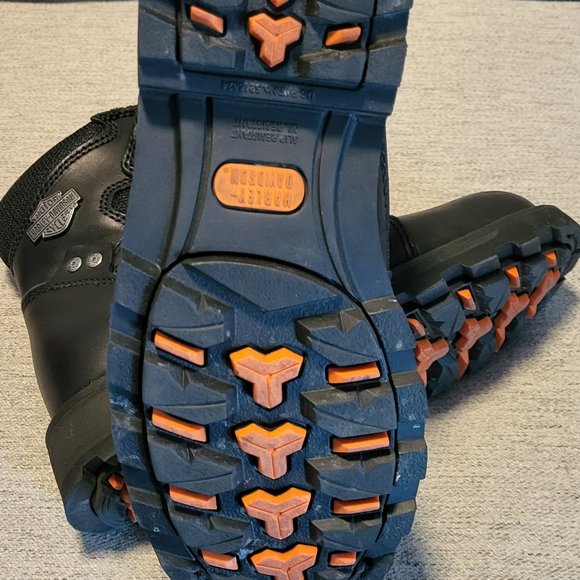 Harley-Davidson Women's Radbourne Black Motorcycle Boots D87108 - Picture 4 of 4